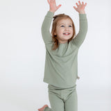 Two Piece Pajamas | Mineral Green