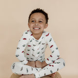 Two Piece Pajamas |  Little Vroomsters