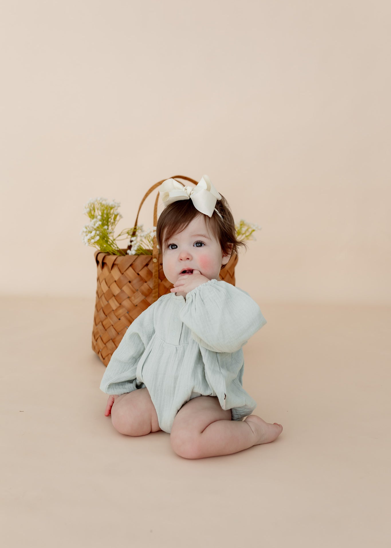 Remi Romper – Mineral Green | Remi & Capri