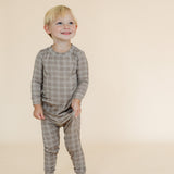 Two Piece Pajamas | Cocoa Plaid