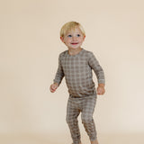 Two Piece Pajamas | Cocoa Plaid