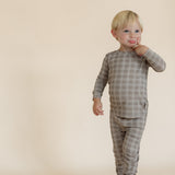 Two Piece Pajamas | Cocoa Plaid