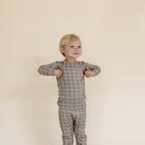 Two Piece Pajamas | Cocoa Plaid