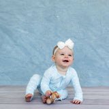 Zipper Sleeper | Tiny Blooms Ice