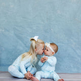 Zipper Sleeper | Tiny Blooms Ice