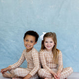 Two Piece Pajamas | Sandy Horizon Plaid