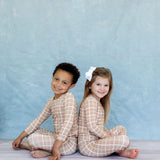 Two Piece Pajamas | Sandy Horizon Plaid