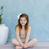 Two Piece Pajamas | Sandy Horizon Plaid