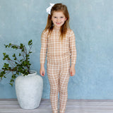 Two Piece Pajamas | Sandy Horizon Plaid