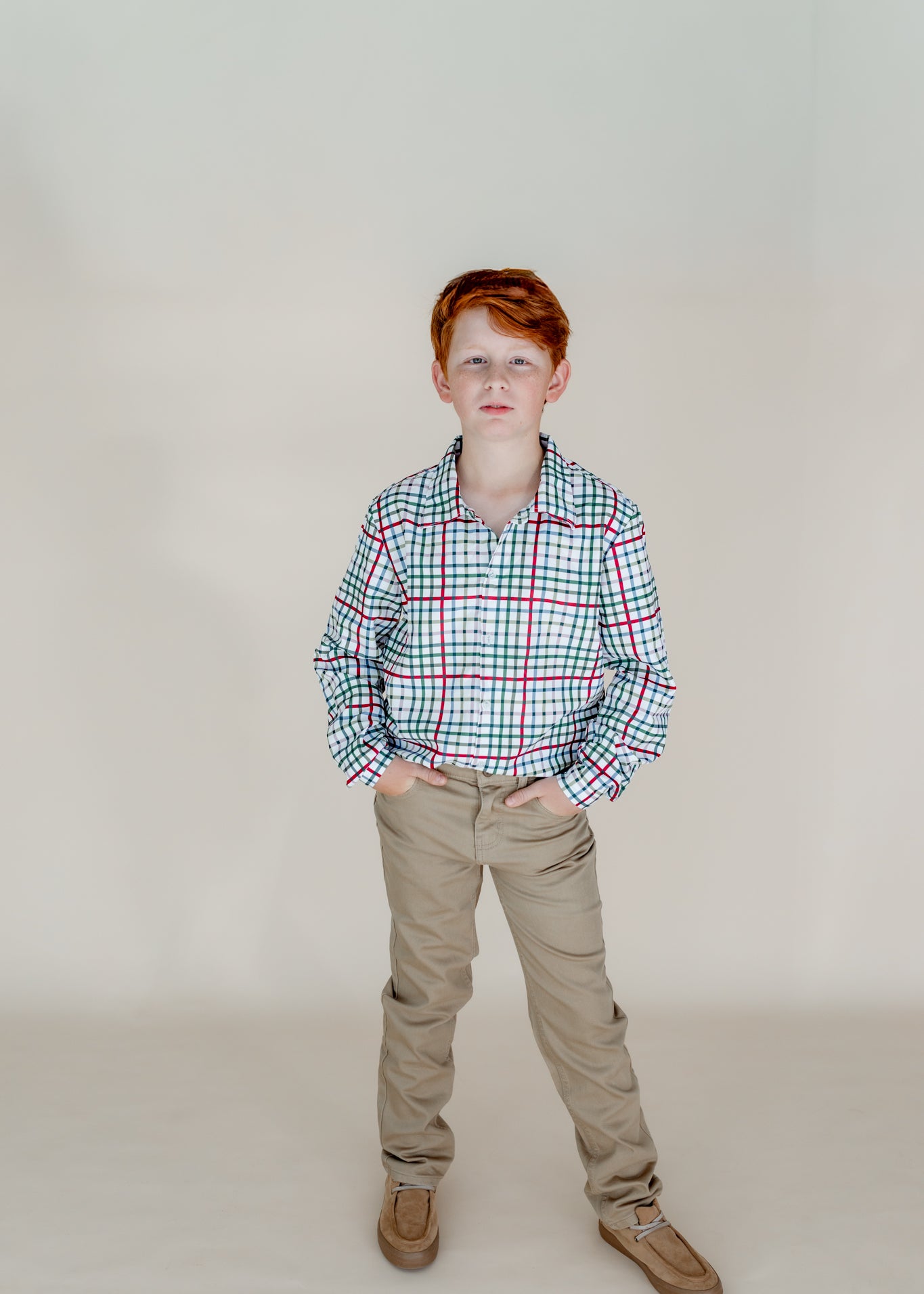 Vintage Plaid Button Up | Remi & Capri