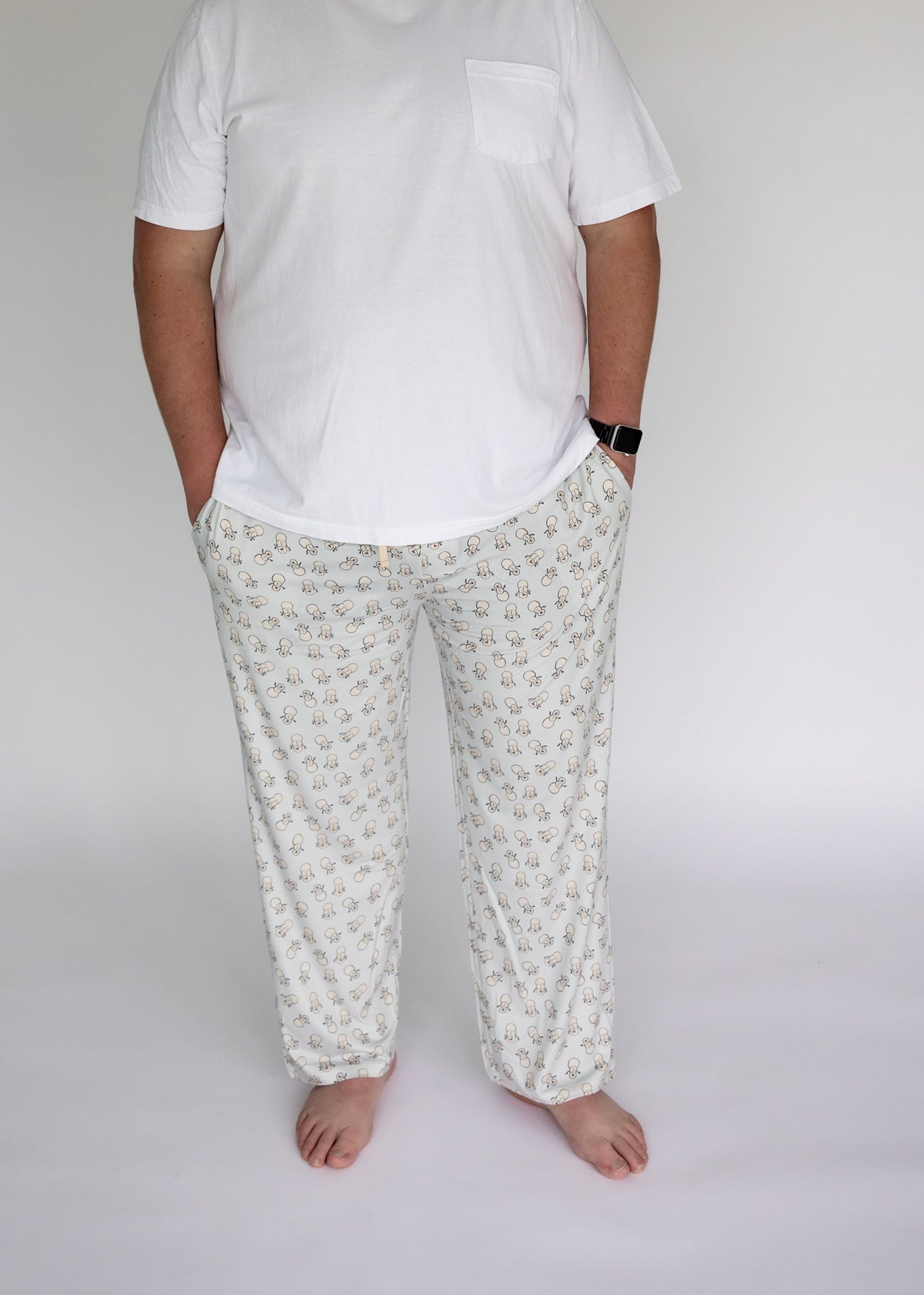 Men's Tiny Snowmen Bottoms | Remi & Capri