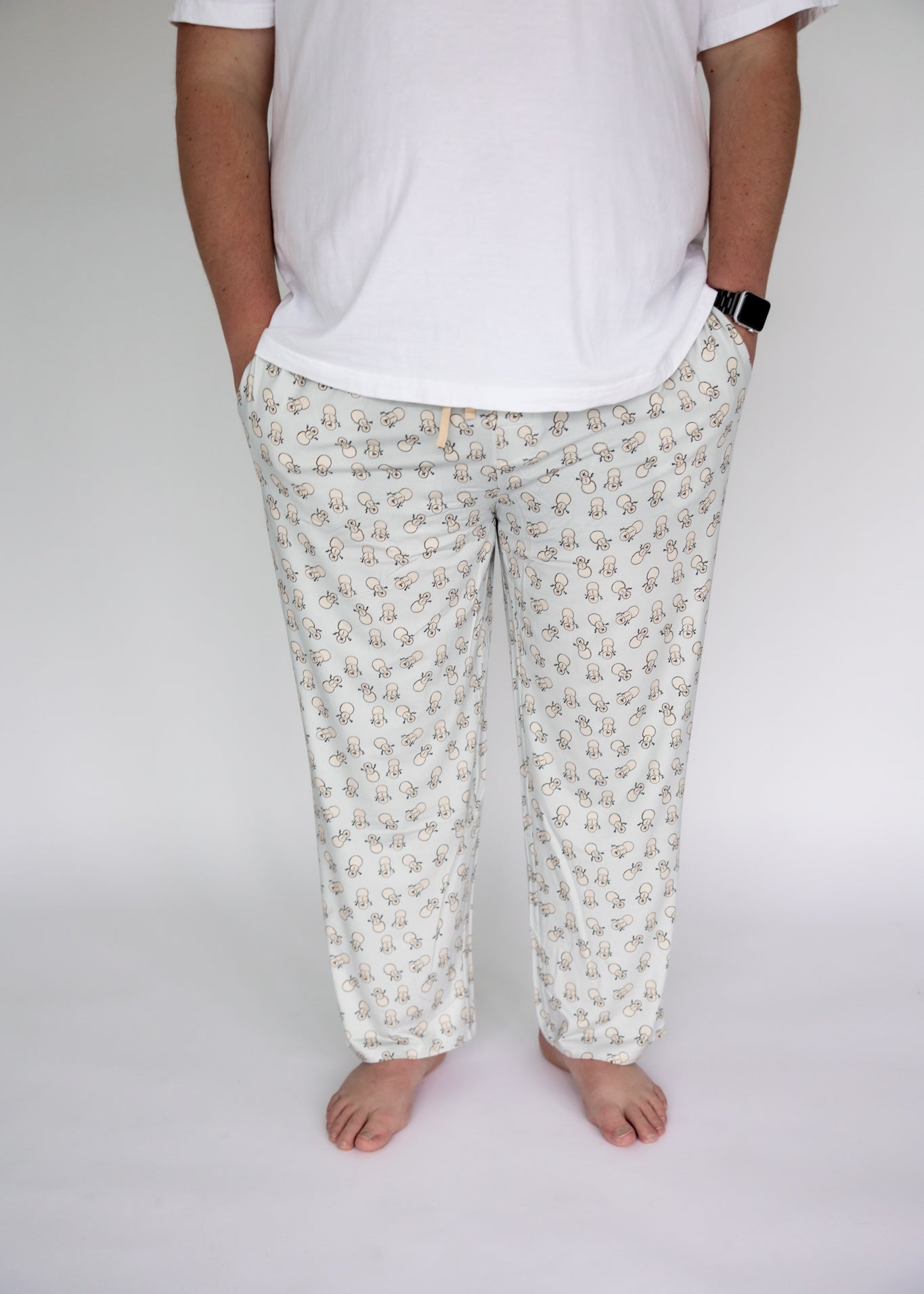 Men's Tiny Snowmen Bottoms | Remi & Capri