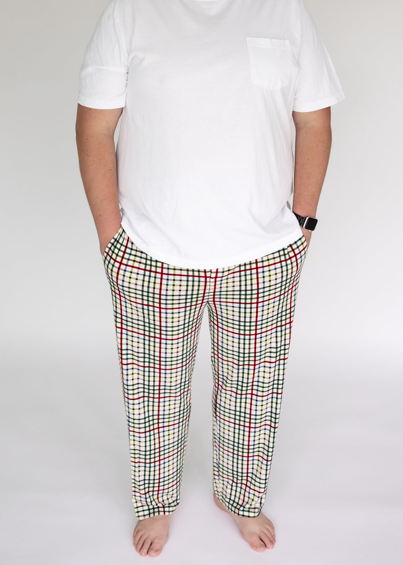 Men's Vintage Plaid Bottoms | Remi & Capri